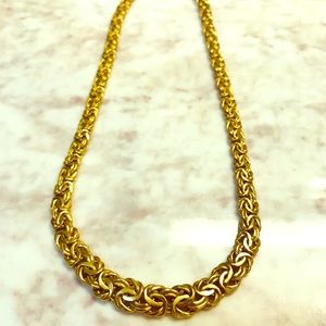 SOLD ‼️‼️ Byzantine necklace 14k yellow gold
